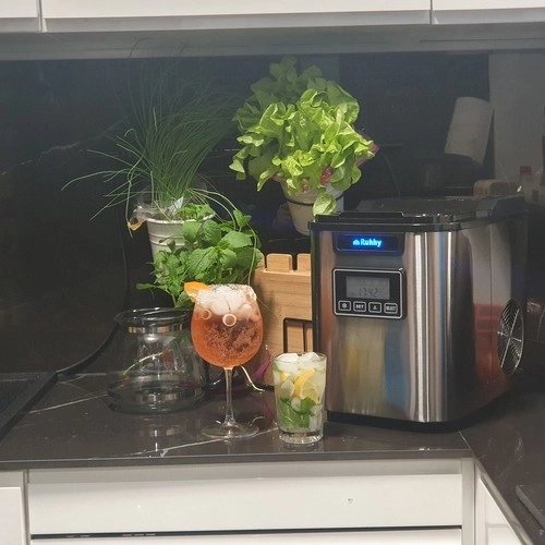 Proizvođač leda Malatec K5536 srebrna/siva 120W