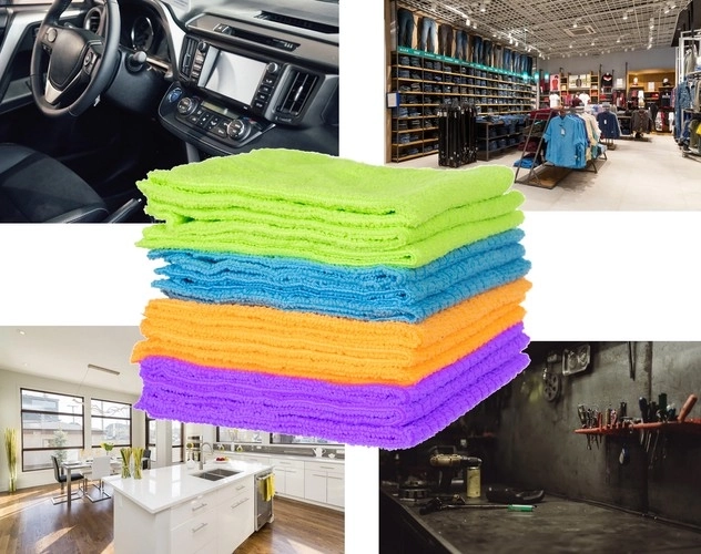 Krpe od mikrovlakana - set od 12 komada