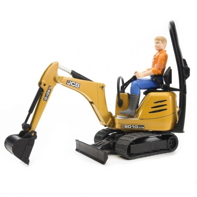 Igraći set Bruder SUV i gusjeničasti mini bager JCB s prikolicom