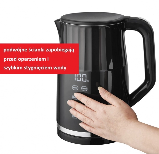 Električni čajnik s regulacijom temperature 1,7l 2200W