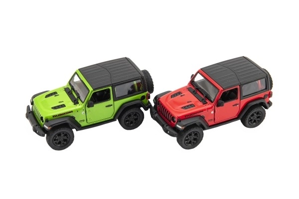 Metalni auto Kinsmart Jeep Wrangler 2018 s povratnim navijanjem 12,5cm
