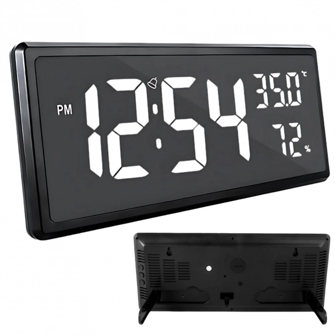 Digitalni sat s LED zaslonom i funkcijom mjerenja temperature i vlažnosti