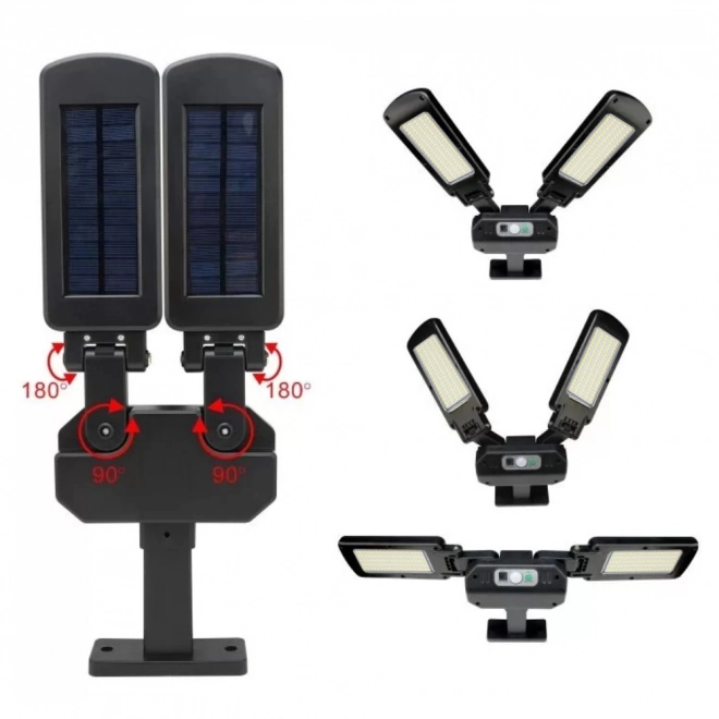 Solarna LED ulična lampa s senzorom i daljinskim upravljačem