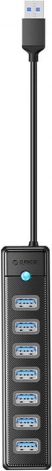 Orico adapter USB hub 7x USB 3.0 (crni)