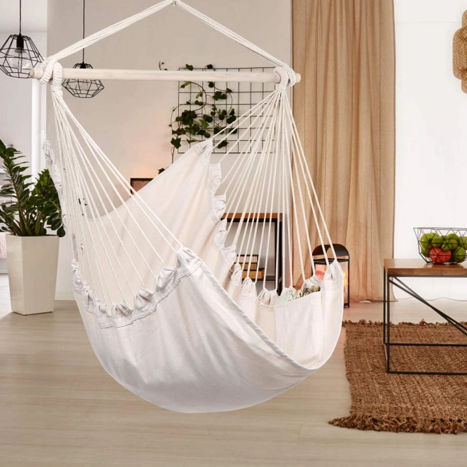 MODERN HOME Viseća ljuljačka stolica Hamak s 2 jastuka