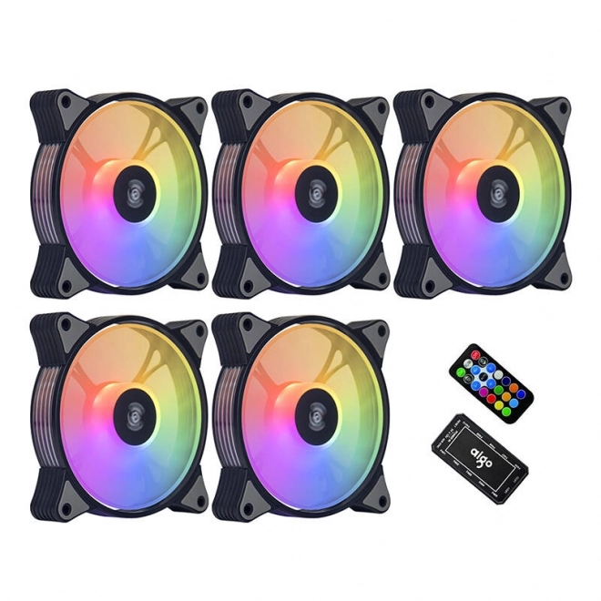 Set računalnih ventilatora Darkflash AR12 5 u 1