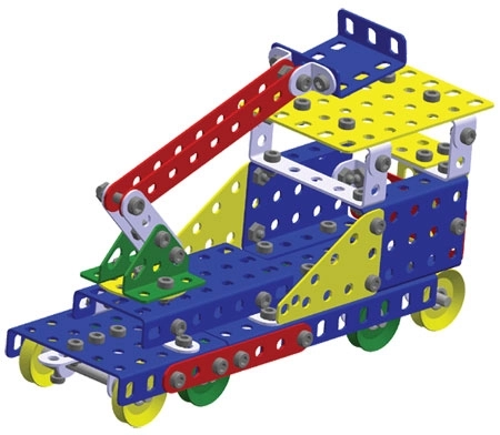 Merkur 031 Željeznički modeli - 211 dijelova