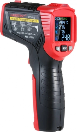 Digitalni laserski pirometar Habotest HT651D, mjerač vlage