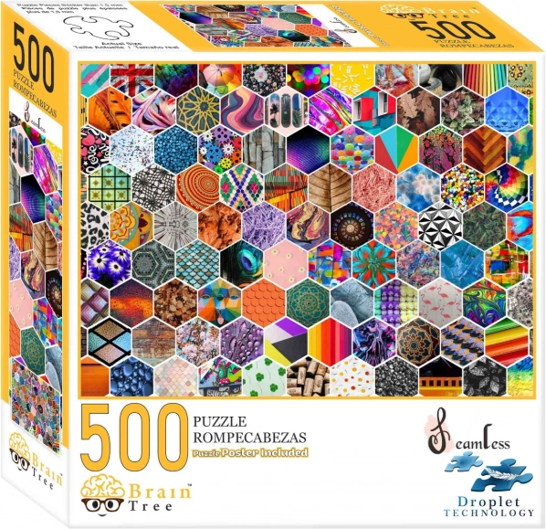 Slikovne puzzle pločice 500 dijelova Brain Tree