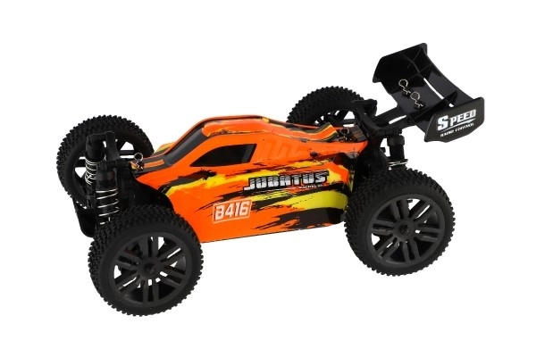 Automobil RC Buggy Bonzai Jubatus terenski 30cm plast 2,4GHz na baterije + 2x dodatni paket u kutiji 40x14x21 – Narančasta