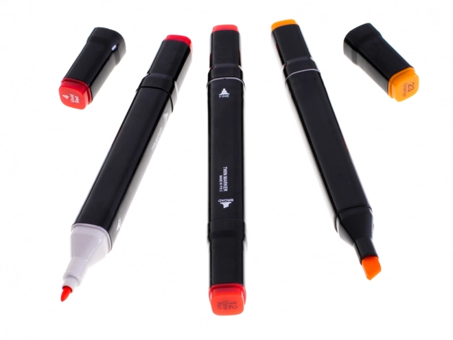 Dvostrane flomastere u torbi - 168 komada