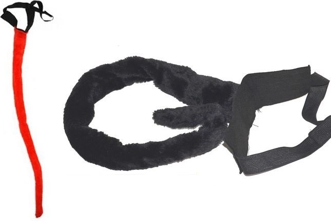 vražji rep crveni 80 cm
