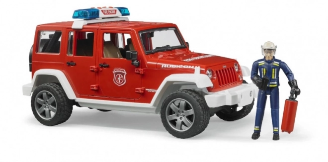 Bruder Crveni vatrogasni JEEP WRANGLER s figuricom i dodacima