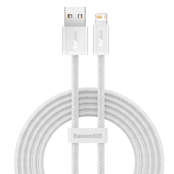 Baseus Dynamic kabel USB na Lightning, 2,4 A, 2 m (bijela)