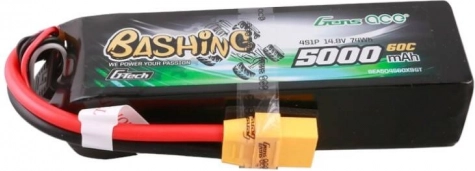 Gens Ace G‑Tech LiPo baterija 5000 mAh 14,8 V 4S 60C s XT90 priključkom – Bashing Series