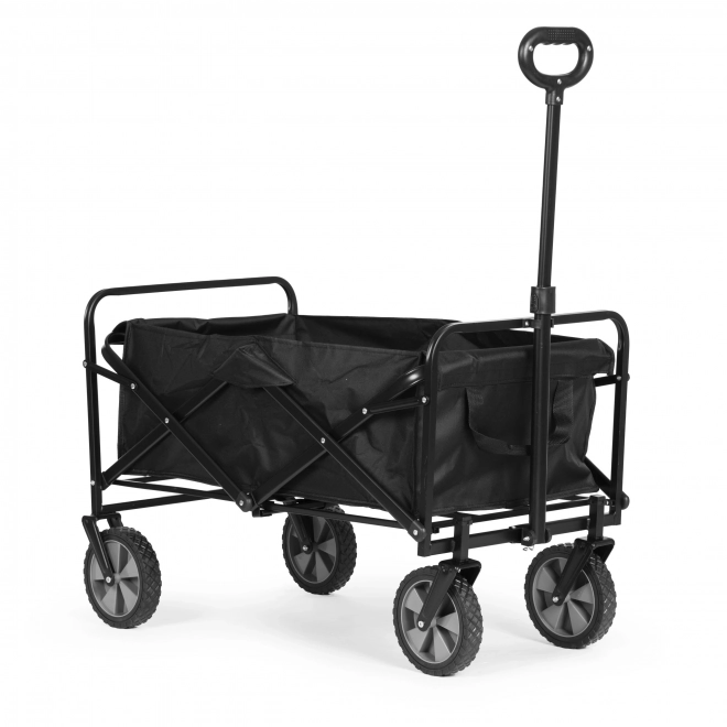 ModernHome sklopivi transportni kolica crna