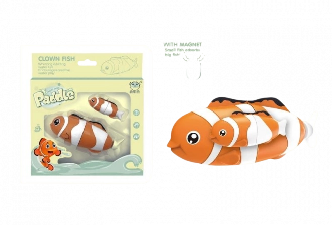 Ribica Nemo s mladunčetom za vodu