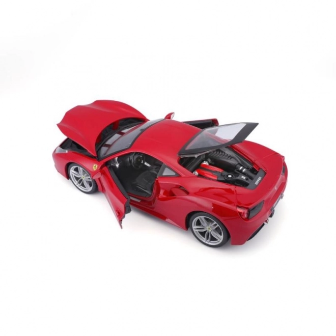 Metalni auto Ferrari 488 GTB crveno
