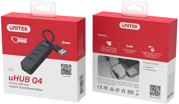 Dodatno napajanje preko USB‑C (do 10 W)