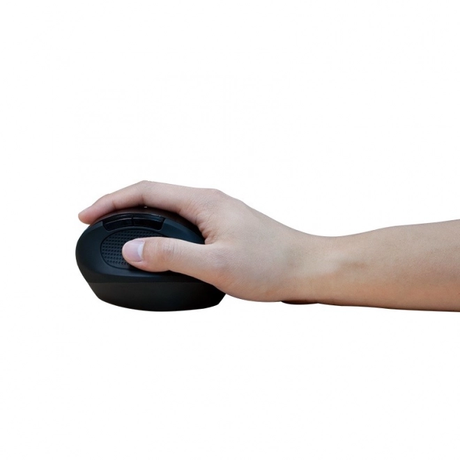 Ergonomski bežični optički miš 2.4GHz 1600dpi crna