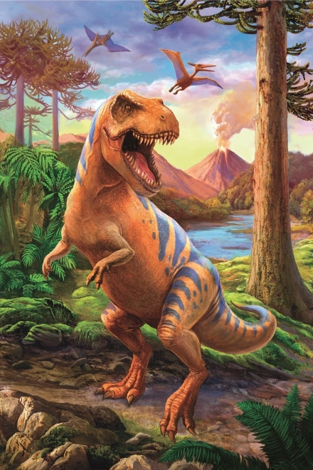 Minipuzzle Dinosauri s 54 komada