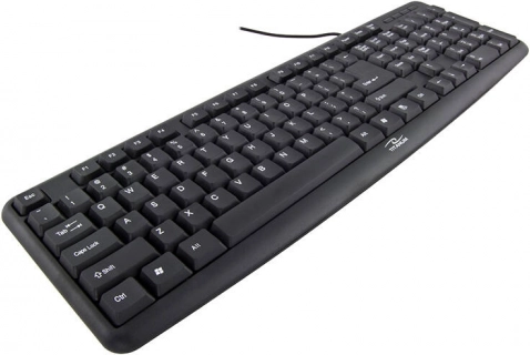 Ergonomski oblik za udobno tipkanje