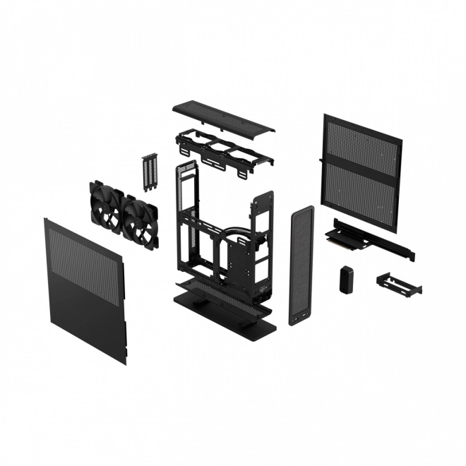 Kućište Ridge crno PCIE 4.0 mITX