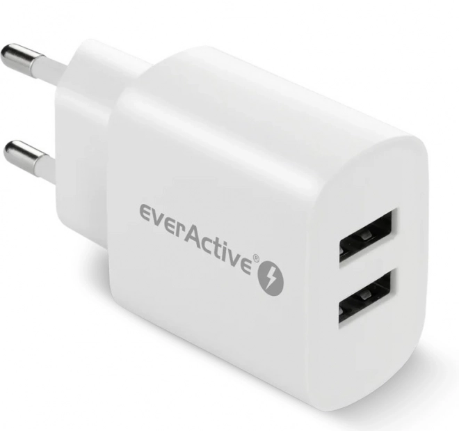 Punjač za mrežu 2X USB 2,4A bijeli