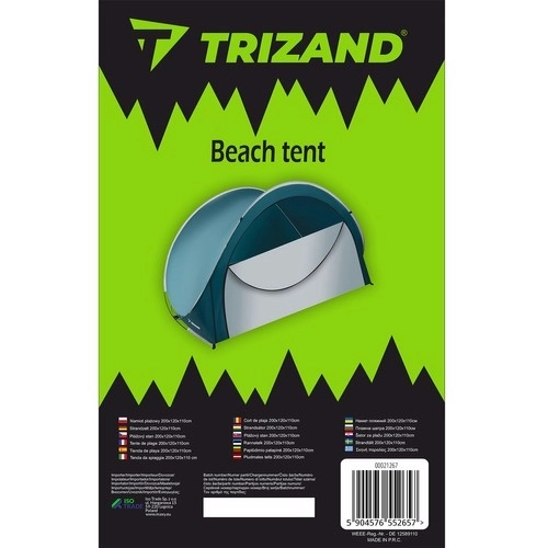 Plažni šator 200x120x110cm Trizand 21267
