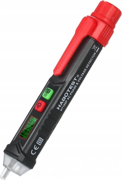 Bezkontaktni ispitivač napona HABOTEST HT100P s LCD-om i svjetiljkom