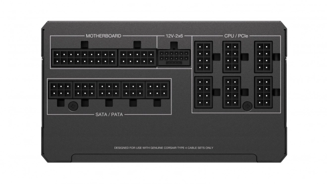 Potpuno modularno napajanje Corsair RMx Series 1000 ATX 3.1 Gold