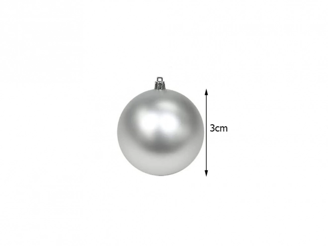 Božićni ukrasi za bor, set 36 kom, 3 cm