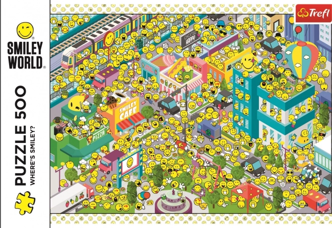 Puzzle Smiley - Gdje je Smiley? 500 dijelova