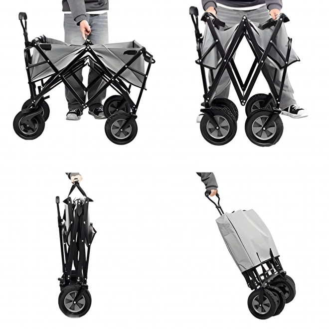 Sklopiva transportna kolica MultiGarden 47x105 cm, narančasta
