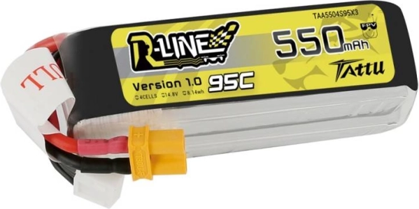 Tattu R-Line 550mAh baterija za visoke performanse