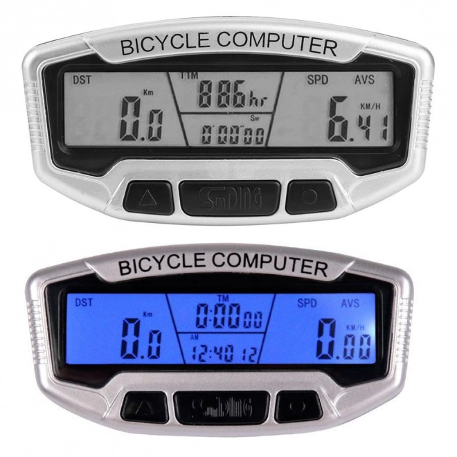 Vodootporan ciklokompjuter s LCD zaslonom i 28 funkcija