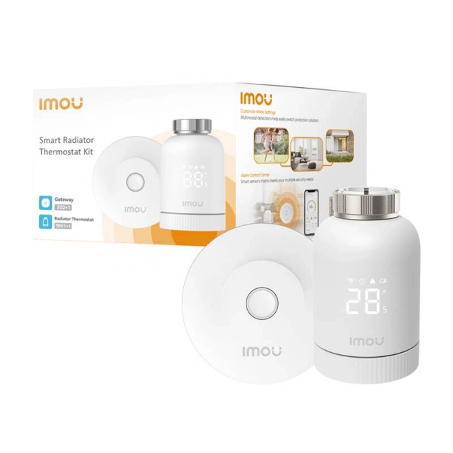 Inteligentne termostatske glave IMOU ZigBee s 6 adapterima i pristupnikom