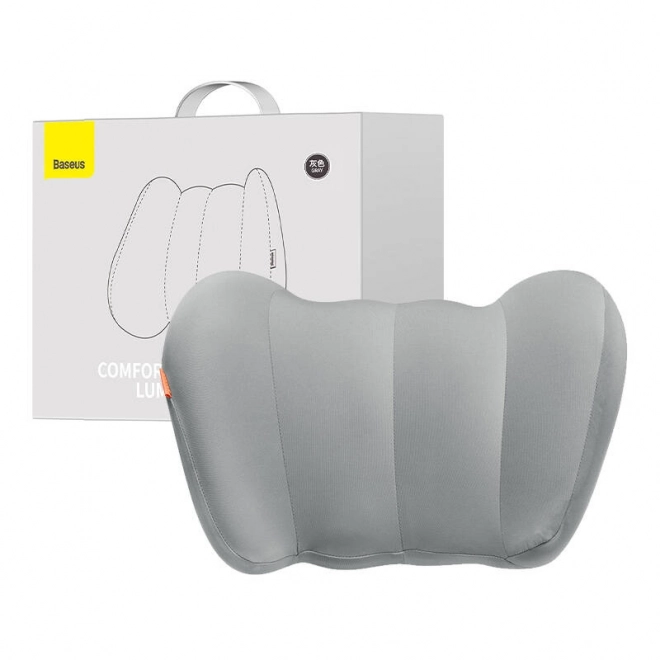Lumbalni jastuk za auto Baseus Comfort Ride (sivi)