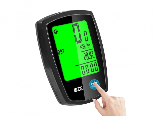 Bežični vodootporni brzinomer s LCD zaslonom za bicikl