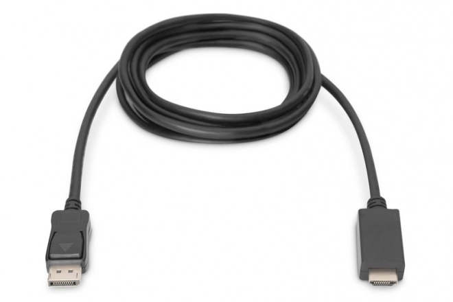 Adapter kabel DisplayPort 1.2 s priključnim konektorom 4K 60Hz UHD Tip DP/HDMI A M/M crni – 2 m