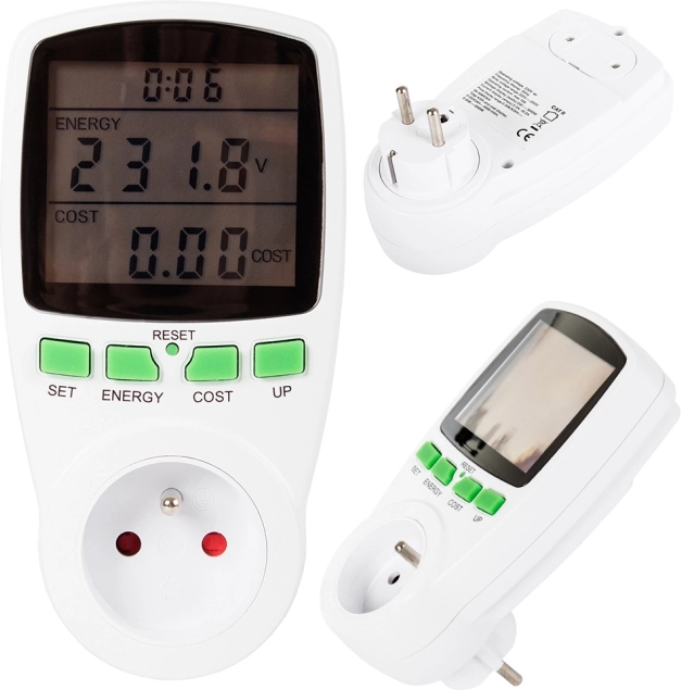 Digitalni vatmetar s LCD zaslonom