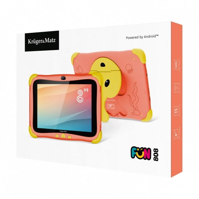 Dječji tablet Krüger&Matz FUN 808 crveni