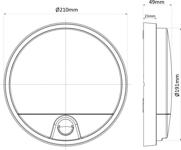 Kompaktne dimenzije za jednostavnu montažu