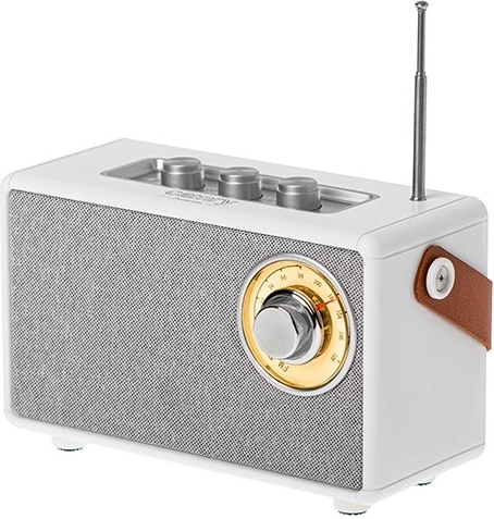 Bluetooth zvučnik CR1902 FM USB-C bijeli