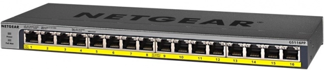 Preklopnik NETGEAR GS116PP 16x GE PoE+ Nemanagabilan