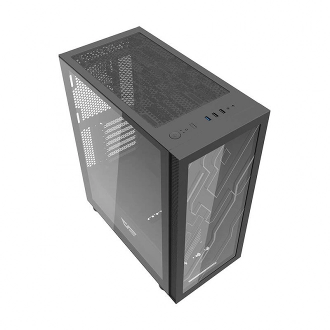 Računalno kućište Darkflash DK210 (crna)