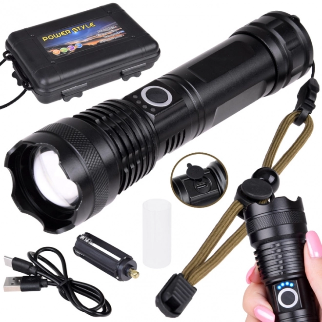 Snažna LED svjetiljka USB vodootporna