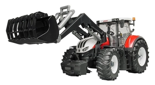 Bruder traktor Steyr Terrus CVT s prednjim utovarivačem