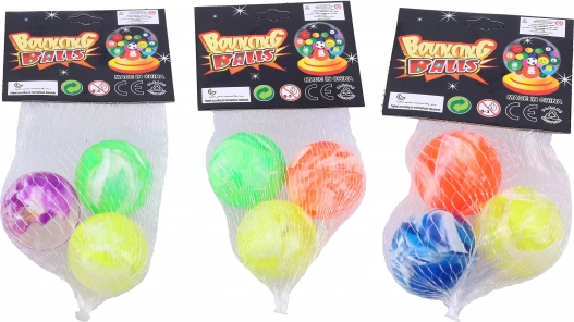 Set od 3 skakaćih loptica 3,5 cm