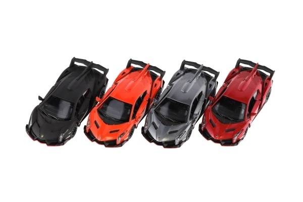 Automobil Kinsmart Lamborghini Veneno metal/plastika 13cm na povlačenje unatrag